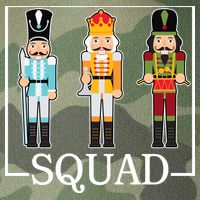 Nutcracker Squad Funny Christmas Legacy Tie Dye Trucker Hat