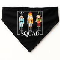 Nutcracker Squad Funny Christmas USA-Made Doggie Bandana