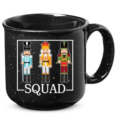 Nutcracker Squad Funny Christmas 15oz Campfire Ceramic Mug