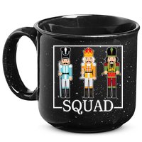 Nutcracker Squad Funny Christmas 15oz Campfire Ceramic Mug