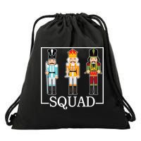 Nutcracker Squad Funny Christmas Drawstring Bag