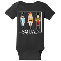 Nutcracker Squad Funny Christmas Baby Bodysuit