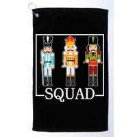 Nutcracker Squad Funny Christmas Golf Towel