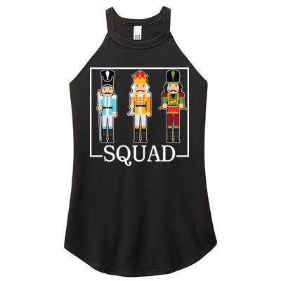 Nutcracker Squad Funny Christmas Women's Perfect Tri Rocker Tank