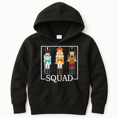 Nutcracker Squad Funny Christmas Kids Hoodie