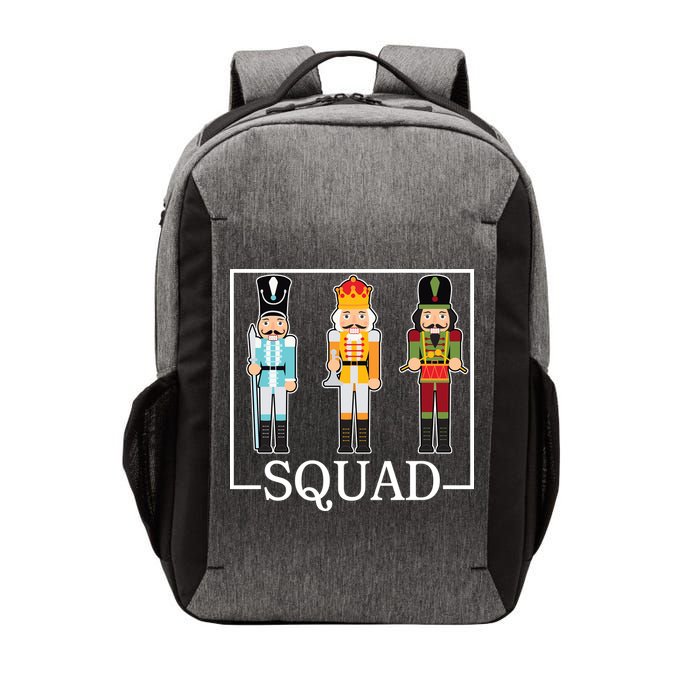 Nutcracker Squad Funny Christmas Vector Backpack