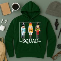 Nutcracker Squad Funny Christmas Hoodie