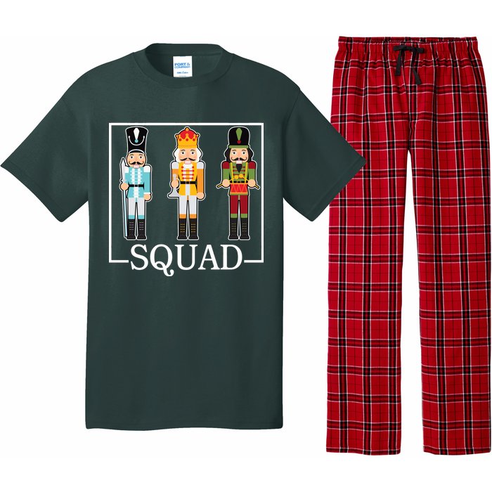 Nutcracker Squad Funny Christmas Pajama Set