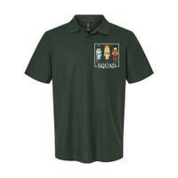 Nutcracker Squad Funny Christmas Softstyle Adult Sport Polo