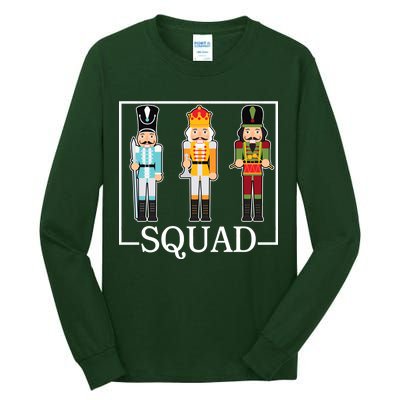 Nutcracker Squad Funny Christmas Tall Long Sleeve T-Shirt