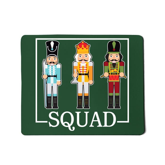 Nutcracker Squad Funny Christmas Mousepad