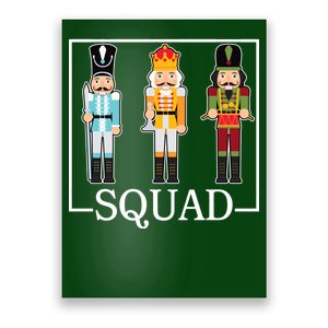 Nutcracker Squad Funny Christmas Poster