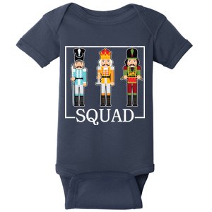 Nutcracker Squad Funny Christmas Baby Bodysuit