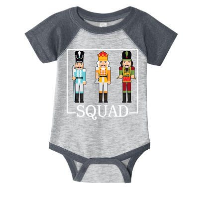 Nutcracker Squad Funny Christmas Infant Baby Jersey Bodysuit