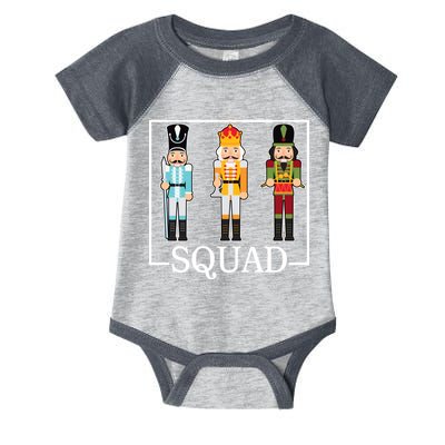 Nutcracker Squad Funny Christmas Infant Baby Jersey Bodysuit