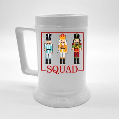 Nutcracker Squad Funny Christmas Beer Stein