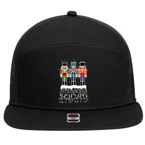 Nutcracker Squad Holiday Ballet Dance Christmas 7 Panel Mesh Trucker Snapback Hat