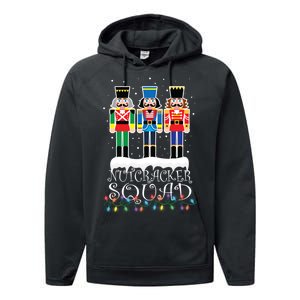 Nutcracker Squad Holiday Ballet Dance Christmas Performance Fleece Hoodie