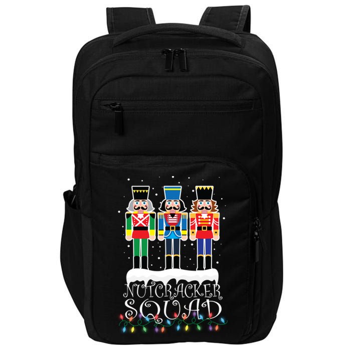 Nutcracker Squad Holiday Ballet Dance Christmas Impact Tech Backpack