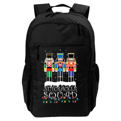 Nutcracker Squad Holiday Ballet Dance Christmas Daily Commute Backpack