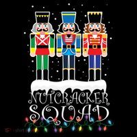 Nutcracker Squad Holiday Ballet Dance Christmas Drawstring Bag