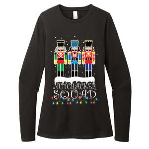 Nutcracker Squad Holiday Ballet Dance Christmas Womens CVC Long Sleeve Shirt