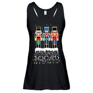 Nutcracker Squad Holiday Ballet Dance Christmas Ladies Essential Flowy Tank