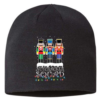 Nutcracker Squad Holiday Ballet Dance Christmas Sustainable Beanie