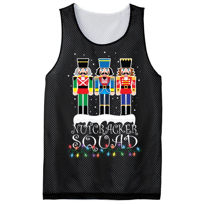 Nutcracker Squad Holiday Ballet Dance Christmas Mesh Reversible Basketball Jersey Tank