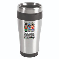 Nutcracker Squad Holiday Ballet Dance Christmas 16oz Travel Tumbler