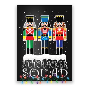 Nutcracker Squad Holiday Ballet Dance Christmas Poster