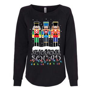 Nutcracker Squad Holiday Ballet Dance Christmas Womens California Wash Sweatshirt