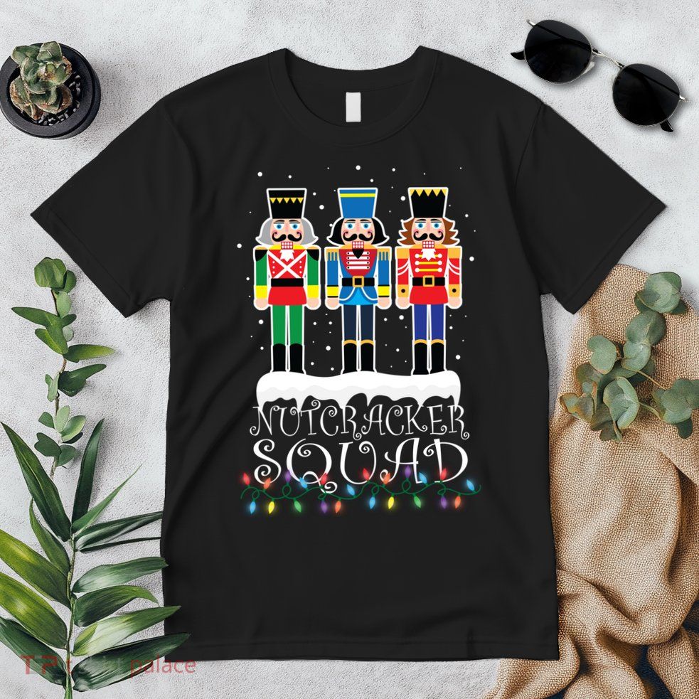 Nutcracker Squad Holiday Ballet Dance Christmas Premium T-Shirt