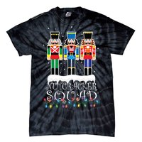 Nutcracker Squad Holiday Ballet Dance Christmas Tie-Dye T-Shirt