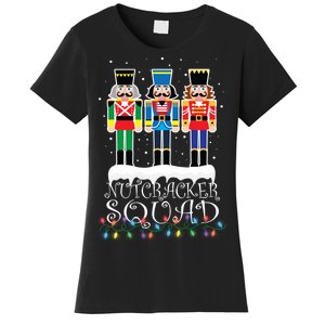 Nutcracker Squad Holiday Ballet Dance Christmas Women's T-Shirt