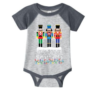Nutcracker Squad Holiday Ballet Dance Christmas Infant Baby Jersey Bodysuit