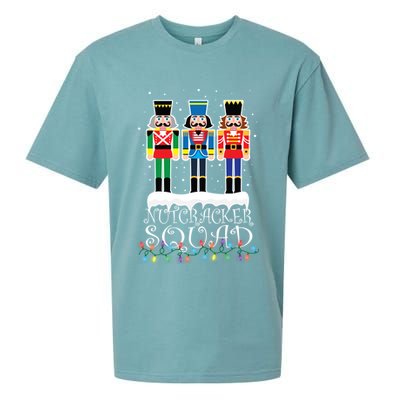 Nutcracker Squad Holiday Ballet Dance Christmas Sueded Cloud Jersey T-Shirt