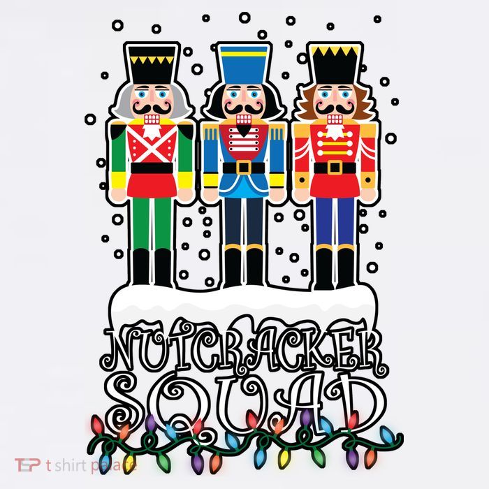 Nutcracker Squad Holiday Ballet Dance Christmas Garment-Dyed Sweatshirt