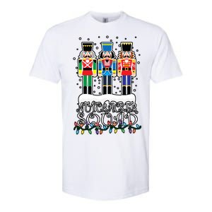 Nutcracker Squad Holiday Ballet Dance Christmas Softstyle® CVC T-Shirt