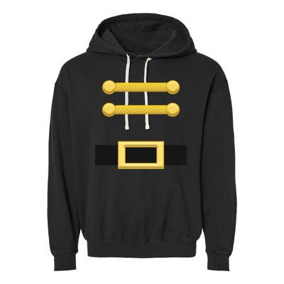 Nutcracker Uniform Christmas Costume Garment-Dyed Fleece Hoodie
