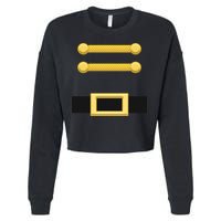 Nutcracker Uniform Christmas Costume Cropped Pullover Crew