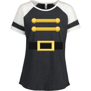 Nutcracker Uniform Christmas Costume Enza Ladies Jersey Colorblock Tee