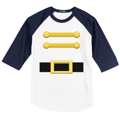 Nutcracker Uniform Christmas Costume Baseball Sleeve Shirt