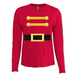 Nutcracker Uniform Christmas Costume Womens Cotton Relaxed Long Sleeve T-Shirt