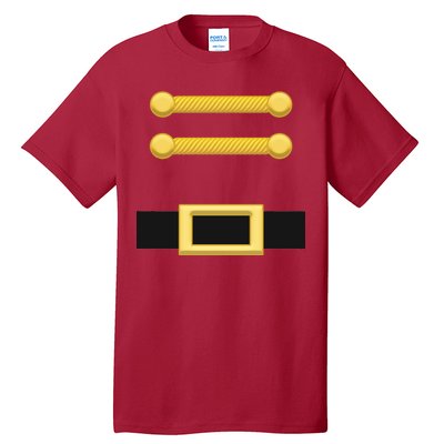 Nutcracker Uniform Christmas Costume Tall T-Shirt