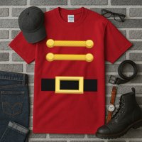 Nutcracker Uniform Christmas Costume Tall T-Shirt