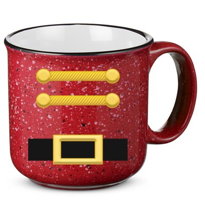 Nutcracker Uniform Christmas Costume 15oz Campfire Ceramic Mug