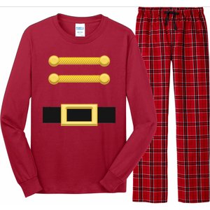 Nutcracker Uniform Christmas Costume Long Sleeve Pajama Set