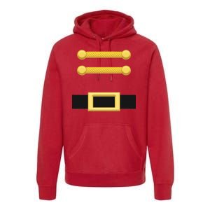 Nutcracker Uniform Christmas Costume Premium Hoodie