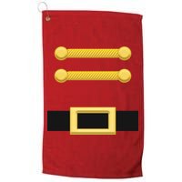 Nutcracker Uniform Christmas Costume Golf Towel